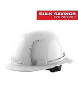 BOLT White Type 1 Class C Full Brim Vented Hard Hat with 4 Point Ratchet... - $49.51 CAD
