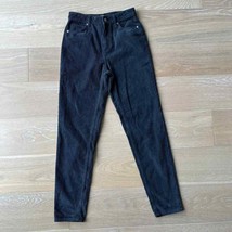 Urban Outfitters BDG Mom High Rise Corduroy Pants sz 6 Dark Gray - £19.04 GBP