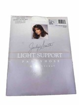 Vtg Jaclyn Smith Silky Sheer Light Support Pantyhose Sz C Control Top White Nos - £7.58 GBP