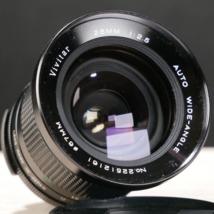 Vivitar 28 MM 1 : 2.5 Wide-Angle Lens for Pentax Screw Mount 35MM Film C... - $29.65