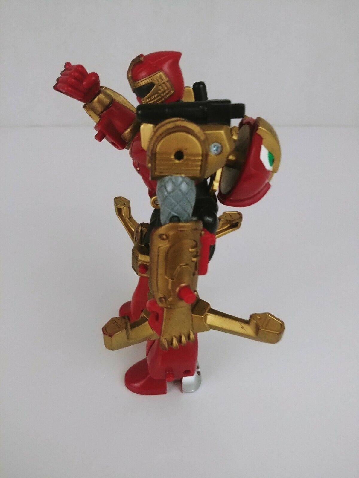 2002 Power Rangers Ninja Storm Bandai Triple Zord Red Crimson ...