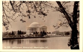 Vintage Postcard-Early RPPC Jefferson Memorial Washington, D.C. &quot;Sawyers&quot;-BK40 - £1.58 GBP