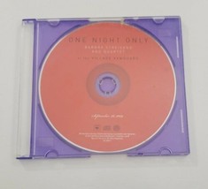Barbra Streisand Quartet One Night Only CD 2010 Sony No Inlay CD Only - £6.01 GBP