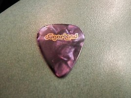 Sugarland Change purple marble Guitar Pick country Concert Tour 100% Aut... - £31.44 GBP