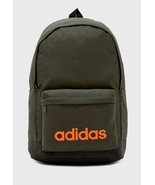 Adidas FM6738 Extra Large Classics Backpack Olive Green / Orange - $1,695.69 MXN