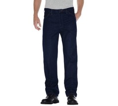 Mens Dickies &amp; Big Mens Regular Straight Fit 5 Pockets Denim Jeans 42x34 -NWT - £16.13 GBP