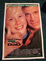 GETTING EVEN WITH DAD - MOVIE POSTER WITH MACAULAY CULKIN &amp; TED DANSON - £16.51 GBP