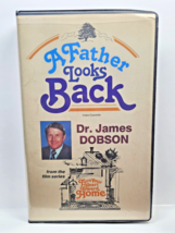 VHS A Father Looks Back Dr. James C Dobson Clamshell Tape 1986 Word Life... - $9.52 CAD