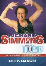 Richard Simmons Project Hope Let&#39;s Dance High Energy Cardio Party Dvd New Sealed - £7.76 GBP