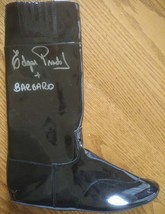 Edgar Prado signed jockey racing boot Barbaro 2006 Kentucky Derby Winner - £70.75 GBP