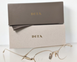 Brand New Authentic Dita Eyeglasses Sincetta DTX145-A-02 Gold 53mm Frame - $395.99
