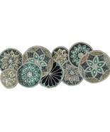 Starburst Beaded Table Runner Centerpiece 36&quot; x 15&quot; Heavy Sequins Beads ... - $46.62 CAD