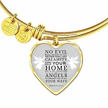 Express Your Love Gifts Guardian Angel Protects Always Christian Verse Gift Hear - £35.15 GBP