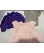 3 outfits Vintage Doll Dress 1- marked Nannette baby Frocks - €6,50 EUR
