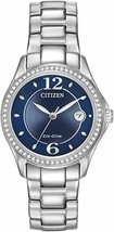 Citizen Silhouette Crystal Eco-Drive Movement Blue  Dial Ladies Watch FE1140-86L - £72.68 GBP