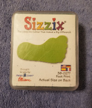 Sizzix Foot Print Small Die by Provo Craft NEW! - $9.00