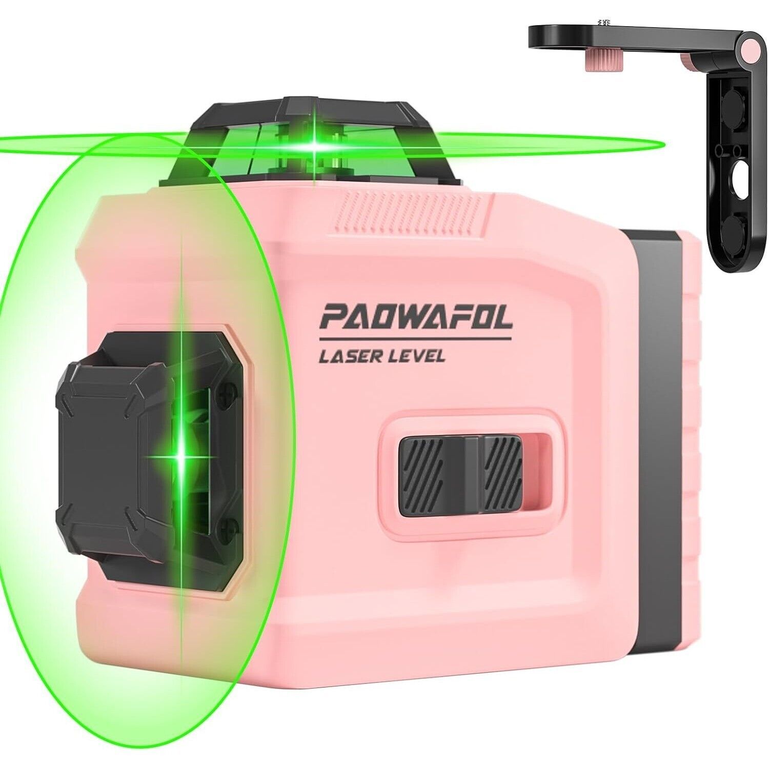 Laser Level, Paowafol 3x360° Cross Line for Construction and Picture Hanging