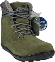 Columbia Women&#39;s Powder Summit Wool Olive Faux Fur Waterproof Boots, YL5385-383 - £45.16 GBP