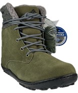 COLUMBIA WOMEN&#39;S POWDER SUMMIT WOOL OLIVE Faux Fur WATERPROOF BOOTS, YL5... - £44.23 GBP