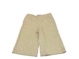 Under Armour Youth Khaki Heatgear Loose Fit Chino Shorts Size 16 - $12.38