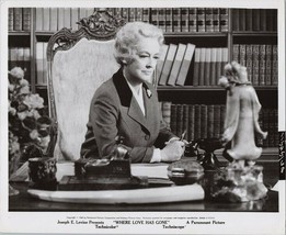 Bette Davis original 1964 8x10 photo seated at desk Where Love Has Gone - £15.93 GBP