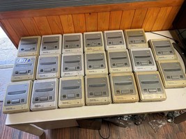 【Lot 20 set】Nintendo Super Famicom Console SFC Junk Japanese WHOLESALE - £287.09 GBP