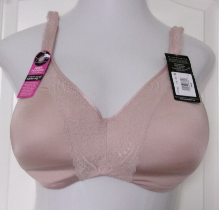 Bali Smoothing Comfort wirefree  Bra Size 40D Style DFDFYYEQ Beige - $15.79