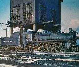 Railroad Postcard 2229 Canadian Pacific Locomotive Train Audio Visual RP465 - $5.66