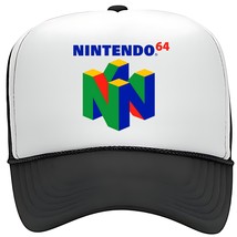 Nintendo 64 Hat Cap Vintage Foam Trucker Style Mesh Snapback - £14.79 GBP