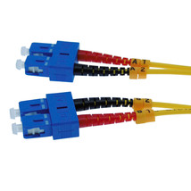 1 Meter Sc/Sc Single-Mode Duplex 9/125 Fiber Optic Networking Cable - $33.24