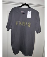 Men’s Jordan Paris Saint-Germain Gray T-shirt Size Large - $43.89 CAD