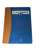 Saxon Math 6/5 Student Edition Hardcover Textbook Hake Saxon 2004 - £23.16 GBP