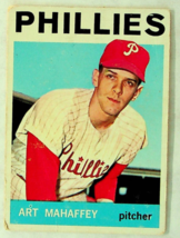1964 Topps Art Mahaffey Baseball Card #104 - $4.99