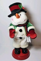 Gemmy Snowman Dancing Singing Spinning Shake Your Booty Groove Thing Tested - £22.39 GBP