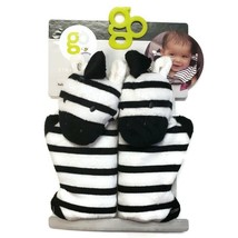 Go By Goldbug Strap Cover Pals For Car Seat Straps Strollers &amp; More Zebra - £5.23 GBP