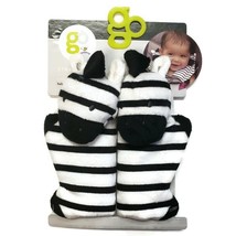 Go By Goldbug Strap Cover Pals For Car Seat Straps Strollers &amp; More Zebra  - £3.28 GBP