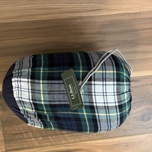NWT LL Bean Flannel Camp Pillow Dress Gordon Blue Green - €24,39 EUR