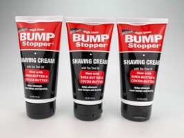 High Time Bump Stopper Shaving Cream Shea Butter Tea Tree Oil 5 oz lot of 3 - £31.08 GBP
