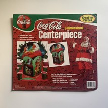 Vintage 1998 Mello Smello Coca Cola 3-Dimensional Christmas Centerpiece Coke - £14.85 GBP