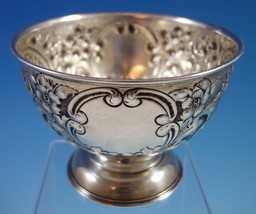J. Gloster Ltd. English Sterling Silver Repoussed and Chased Pedestal Bowl #1651 - $484.11