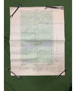 vintage 1964 Fishing map Canada Cranberry Portage Manitoba Lake - €77,61 EUR