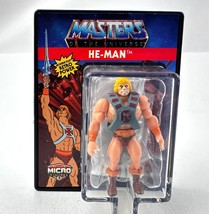 HE-MAN Worlds Smallest Micro Action Figure Collectible Master of the Univers NEW - £8.92 GBP