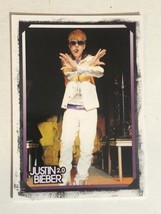 Justin Bieber Panini Trading Card #109 Justin In White - £1.55 GBP