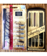 Speedball Art Products SB2961 Speedball Calligraphy Set &amp;Vintage SHEAFFE... - $27.28 CAD
