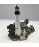 VTG 1999 HARBOUR LIGHTS Key West Lighthouse #424 Florida Figurine Statue - $18.80