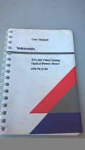 Tektronix TFC200 FiberChamp Optical Power Meter User&#39;s Manual 070-7913-00 - $29.95