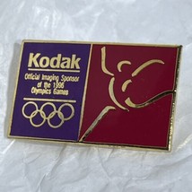 Kodak 1996 Atlanta Georgia Olympics USA Olympic Torch Lapel Hat Pin Pinback - $7.95
