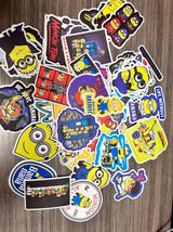 50 pc Minions Stickers Despicable for laptop bumper waterbottle, USA free ship - £6.83 GBP