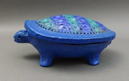 Bitossi Italy Aldo Londi Mid Century Modern Pottery Turtle Trinket Box S... - £629.07 GBP