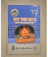 Vtg 2005 Kazuhisa Ishii New York Mets Pin Collection Hat Lapel NY Times New - $216.80 MXN